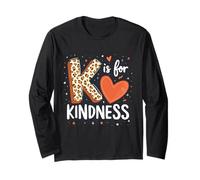 Lettre de l'alphabet ludique « K is for Kindness » Manche Longue