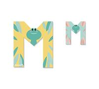 Janod Lettre Pure M, J05177, Multicolore