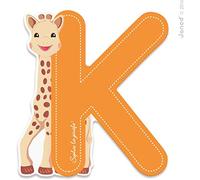 Lettre de l'alphabet Sophie la girafe K - Janod
