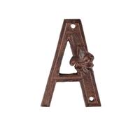 Lettre de maison - Esschert Design - A - Fonte - Brun foncé - Murale