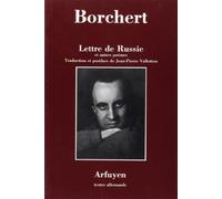 "Lettre de Russie" et autres poèmes