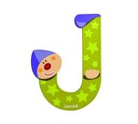 Lettre Décorative Clown En Bois : J