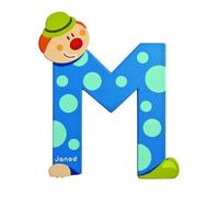 Lettre Décorative Clown En Bois : M
