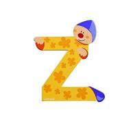 Lettre Décorative Clown En Bois : Z