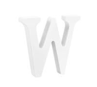 Lettre Décorative en Bois W 8cm Blanche, Décoration de Lettres Maison