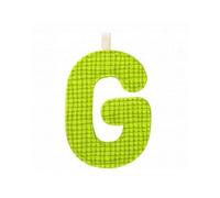 Lettre en tissu à suspendre G (9,5 cm)