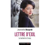 Lettre d'exil - Jeannette Bougrab - Cerf - Poche - Essai