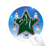 lettre d'expression mère magique bonhomme de neige, tapis de souris série star mat