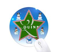 lettre d'expression question bonhomme de neige, tapis de souris série star mat