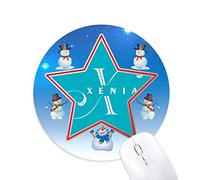 lettre d'expression tort bonhomme de neige, tapis de souris série star mat