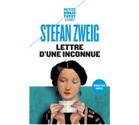 Lettre D'une Inconnue - Suivi De La Ruelle Au Clair De Lune