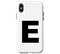 Lettre E - Costume Assorti pour Halloween et Spectacles dramatiques Coque pour iPhone X/XS
