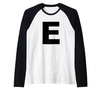 Lettre E - Costume Assorti pour Halloween et Spectacles dramatiques Manche Raglan