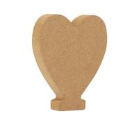 Lettre en bois brut de 20,3 cm, découpe artisanale en MDF de 2,5 à 10,2 cm (B, taille unique)