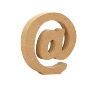 Lettre en bois brut de 20,3 cm, découpe artisanale en MDF de 2,5 à 10,2 cm (C, taille unique)