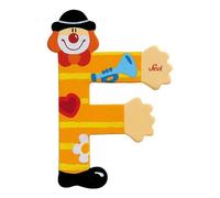 Lettre en Bois Clown F Sevi 1831 - Jouets en Bois décoration