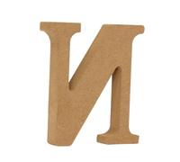 Lettre En Bois Collocation bricolage en bois Alphabet lettre ornement nom conception for mariage fête d'anniversaire décoration de la maison(N)