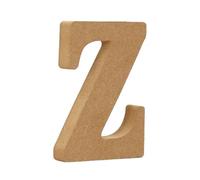 Lettre En Bois Collocation bricolage en bois Alphabet lettre ornement nom conception for mariage fête d'anniversaire décoration de la maison(Z)