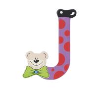 Lettre en bois J enfant Playshoes Violet TU