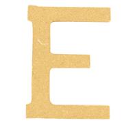 Lettre En Bois Mdf 5 X 1,2 Cm Alphabet Lettre E - Megacrea Diy