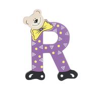 Lettre en bois R enfant Playshoes Violet TU
