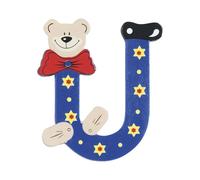 Lettre en bois U enfant Playshoes Bleu TU