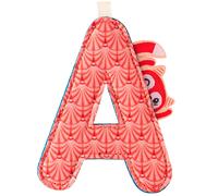 Lettre en tissu à suspendre réversible A Alice (9,5 cm)