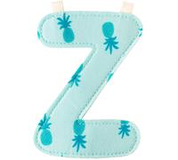 Lettre en tissu à suspendre Z (9,5 cm)