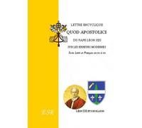 Lettre encyclique "Quod Apostolici"