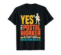 Lettre facteur drôle pour homme T-Shirt