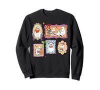 Lettré Fantôme rétro lisant des Livres Rat de bibliothèque Sweatshirt