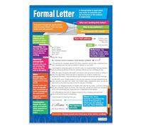 Lettre formelle | Affiches en anglais | Papier brillant mesurant 850 mm x 594mm (A1) | Affiches en salle de e langue | Tableaux éducatifs par Daydream Education