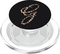 Lettre G avec imprimé léopard PopSockets PopGrip pour MagSafe