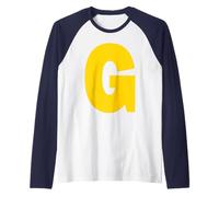 Lettre G Chipmunk Group Costume d'halloween Assorti Cosplay Manche Raglan