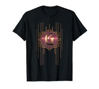 Lettre G Vintage Glam Initiale rétro Art Nouveau Monogramme T-Shirt Graphique avec Valeur