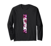 Lettre I Florale Lettre Alphabet Fleur Lumineuse Manche Longue