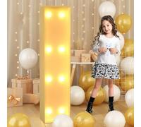 Lettre I géante lumineuse à DEL de 70 cm, panneau lumineux en mosaïque pour chapiteau lumineux, lampes à DEL pour Saint-Valentin, anniversaire, Noël, Nouvel An