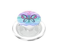 Lettre I Papillon Halo Illustration de l'alphabet Mignon PopSockets PopGrip pour MagSafe