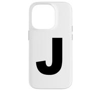 Lettre J - Costume Assorti pour Halloween et Spectacles dramatiques Coque pour iPhone 14 Pro