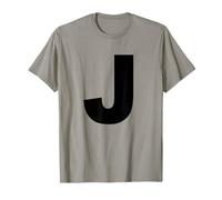 Lettre J - Costume Assorti pour Halloween et Spectacles dramatiques T-Shirt