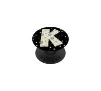 Lettre K Alphabet céleste Initiale Monogramme PopSockets PopGrip Adhésif