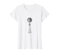 Lettre K Alphabet Monogramme Retro Vintage Burlesque Pastie T-Shirt Graphique avec Valeur