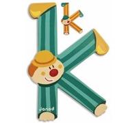 Janod Lettre clown en bois J04552 K Party B004XS8H64 multicolore taille unique