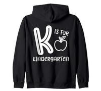 Lettre K Is for Kindergarten pour la rentrée scolaire Sweat à Capuche