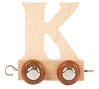 Lettre K Train en bois couleur Naturelle Small foot by Legler® -
