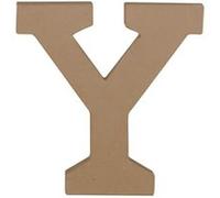 Lettre kraft 20 cm à décorer - Y - Décopatch G