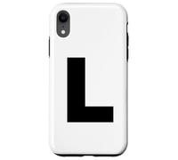 Lettre L - Costume Assorti Halloween & Drama Performance Coque pour iPhone XR