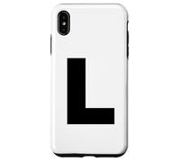 Lettre L - Costume Assorti Halloween & Drama Performance Coque pour iPhone XS Max