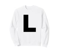 Lettre L - Costume Assorti Halloween & Drama Performance Sweatshirt