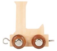 Lettre L Train en bois couleur Naturelle Small foot by Legler® -